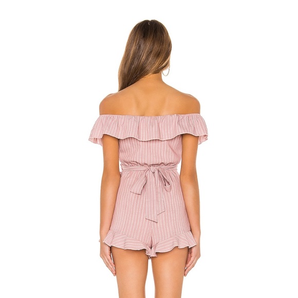 Angela Wrap Tie Romper - Picture 3 of 6